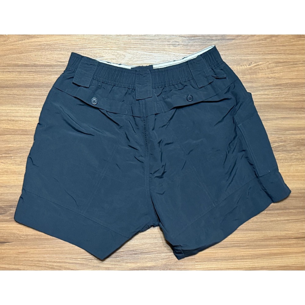 AFTCO Mens The Original Fishing 5" Shorts Navy Blue Nylon Utility Cargo Size 32 - Picture 9 of 9
